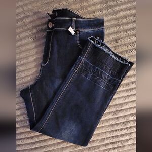 Susan Graver (14) Dark Blue Women Jeans